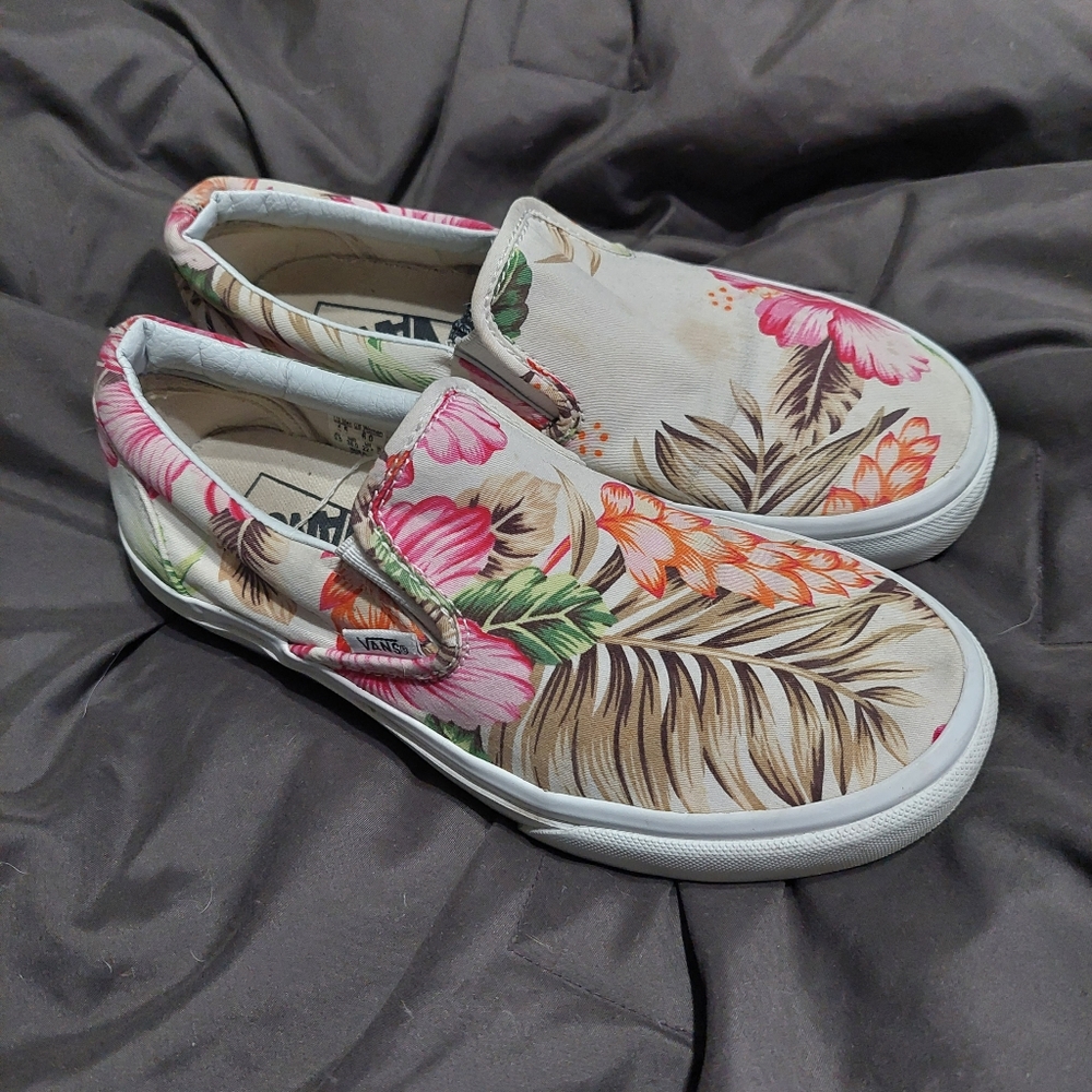 Vans Hawaiian Floral Classic Slip-on